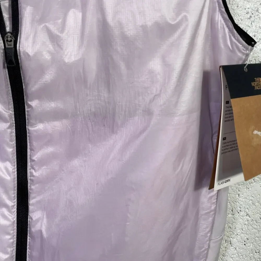 The North Face Women's Winter Warm Insulated Vest -purple Medium